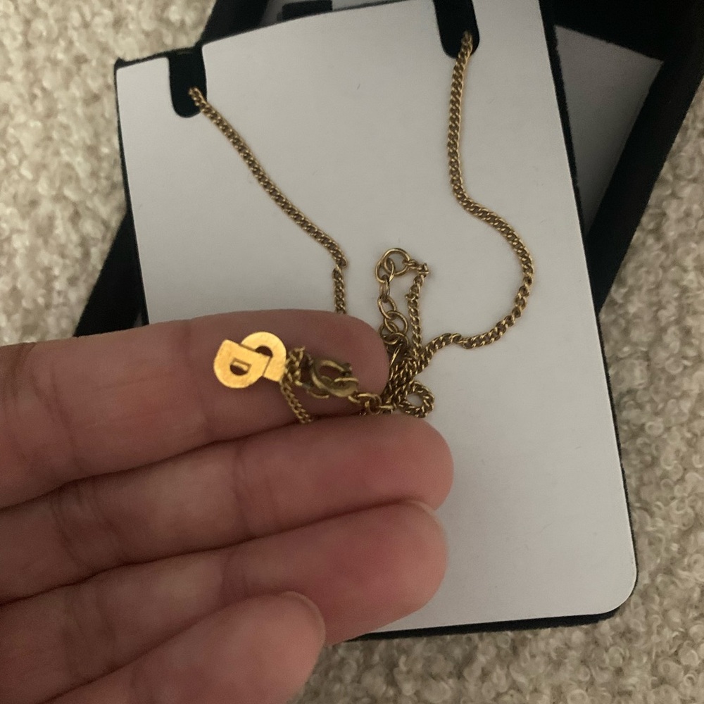 Dior Gold and Cream Pearl Necklace - Picture 4 of 6